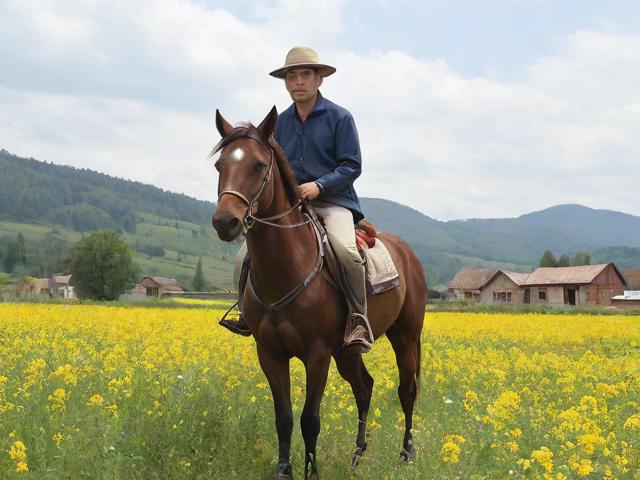 九游体育网站_ 乡村花样骑马体验，领略牧民生活的独特魅力，骑马休闲