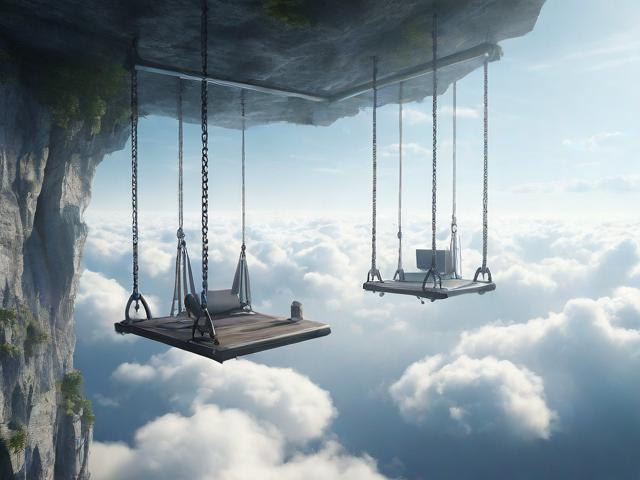 九游体育网站_ 云端悬空秋千，悬挂在天空的运动奇观，空中悬崖秋千项目