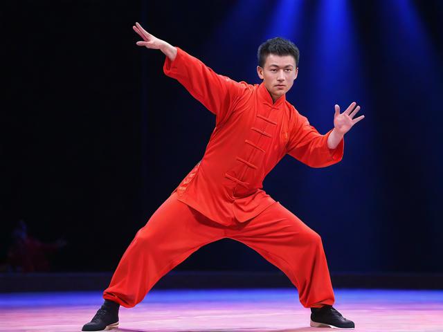 九游体育网站_ 传统武术表演会，文化韵味在运动中绽放，武术演出