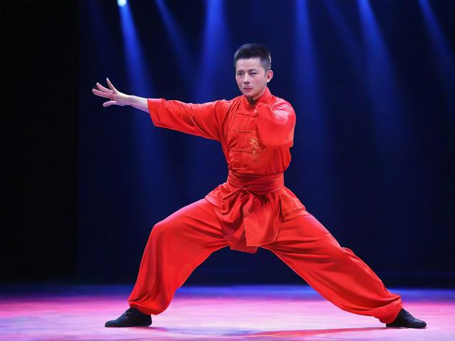 九游体育网站_ 传统武术表演会，文化韵味在运动中绽放，武术演出