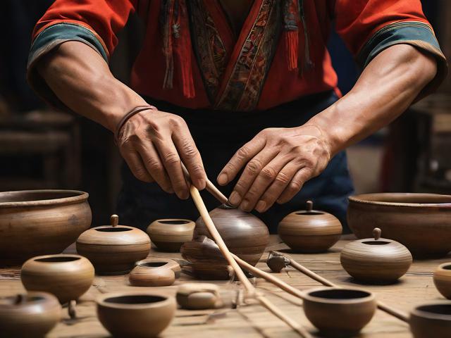 九游体育网站_ 传统民族手工投壶比赛，文化与运动相融合，投壶手工作品